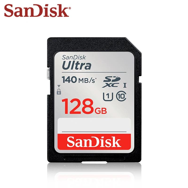 SanDisk Ʈ SD ī, ī޶ ޸ ī,  UHS-I C10 SDXC/SDHC  ī, ִ 140 MB/s, 128GB, 64GB, 32GB